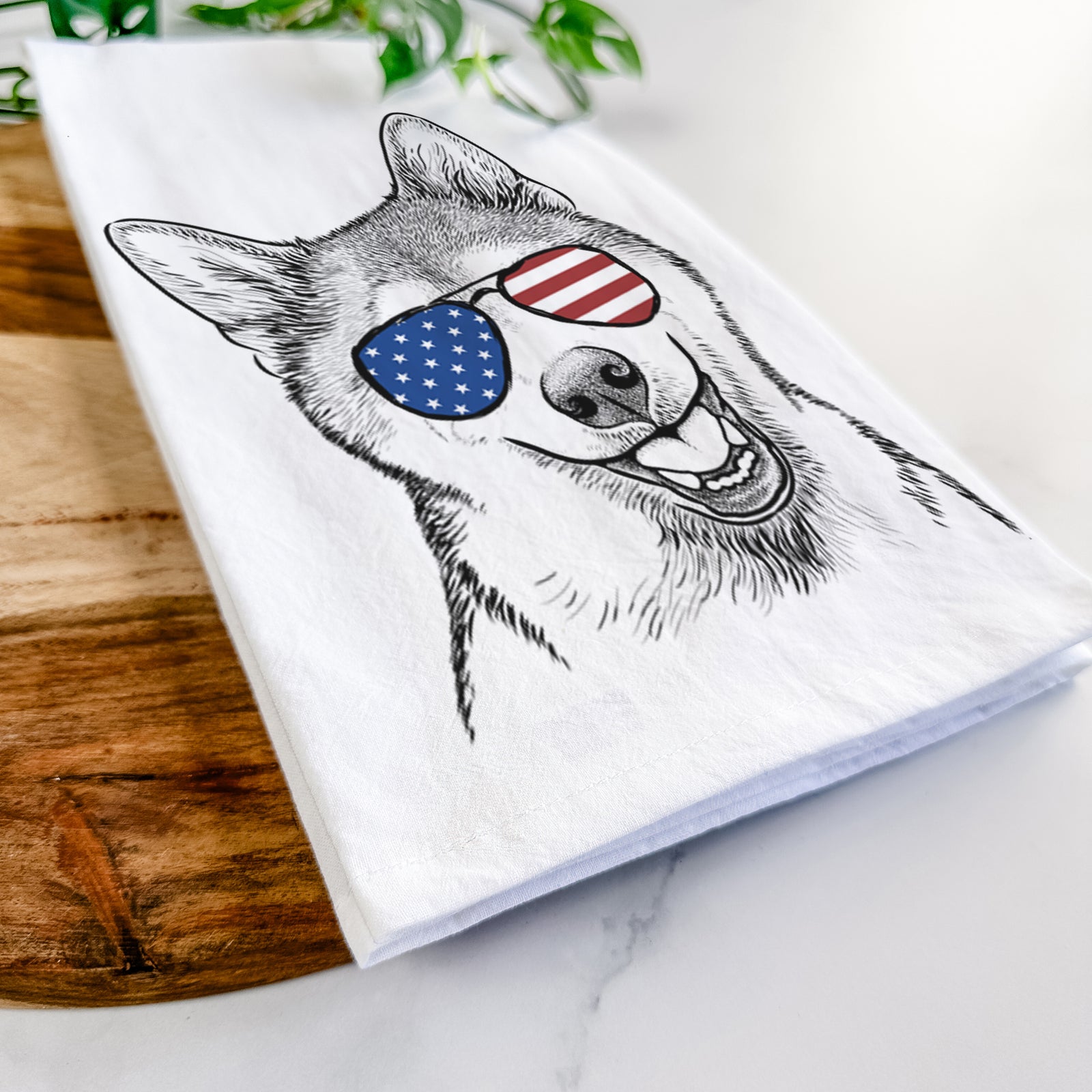 Koby the Shiba Inu Tea Towel