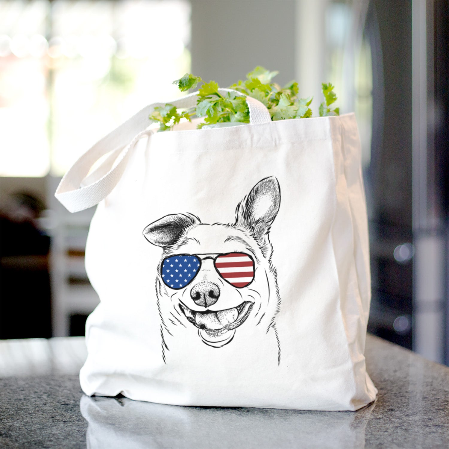 Mortimer the Mixed Breed - Tote Bag