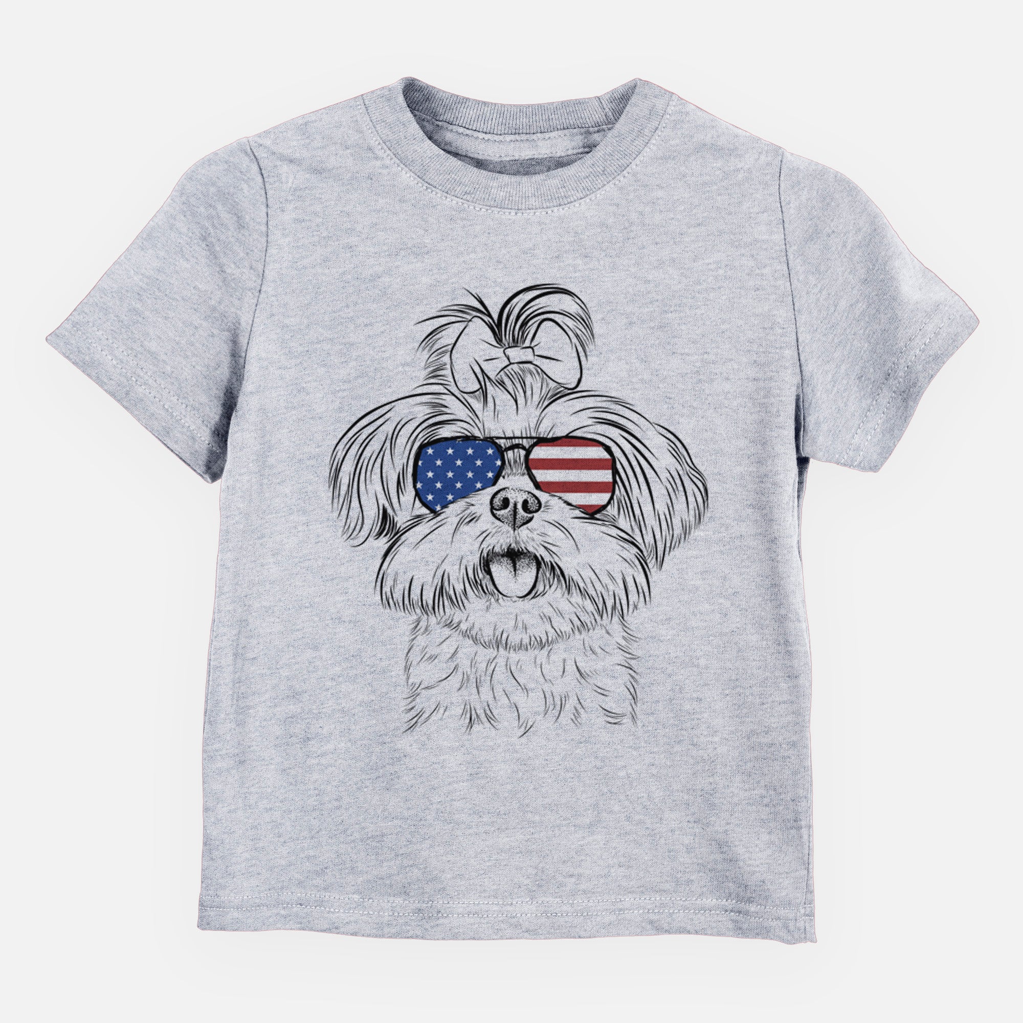 USA Pebbles the Shorkie - Kids/Youth/Toddler Shirt