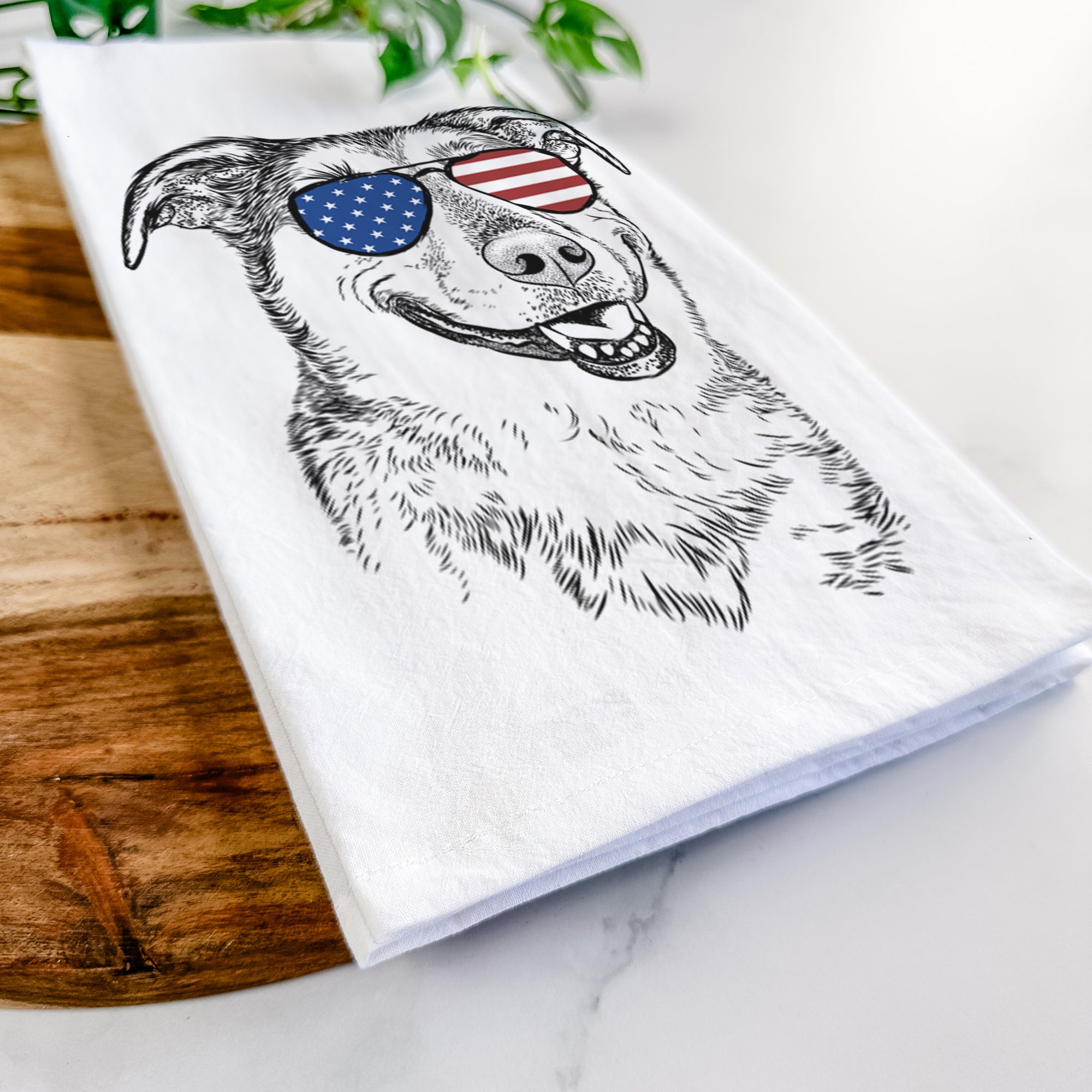 Pippin the Shepherd Mix Tea Towel