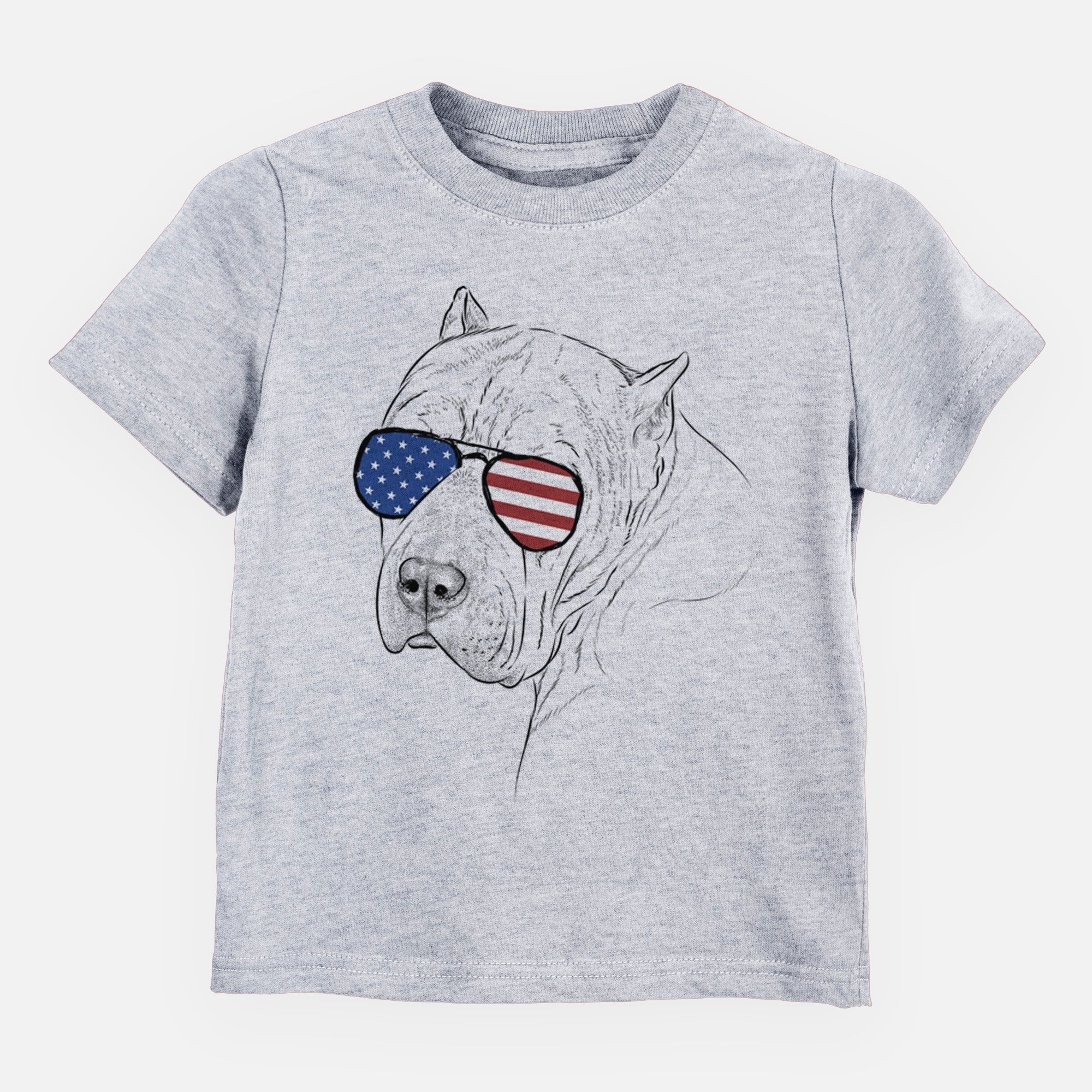 USA Precious the Staffordshire Terrier - Kids/Youth/Toddler Shirt