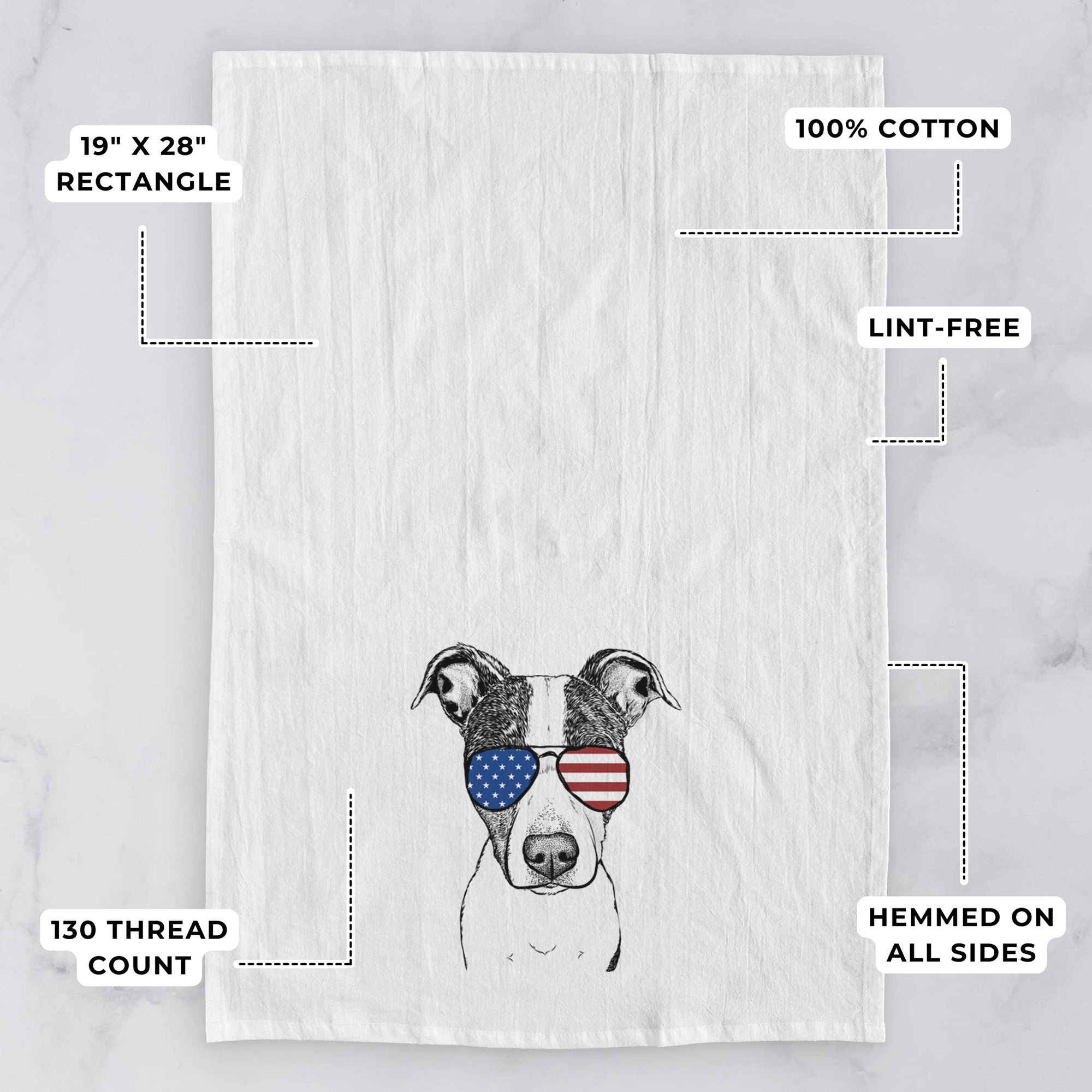 Roxy the Bo Jack Tea Towel