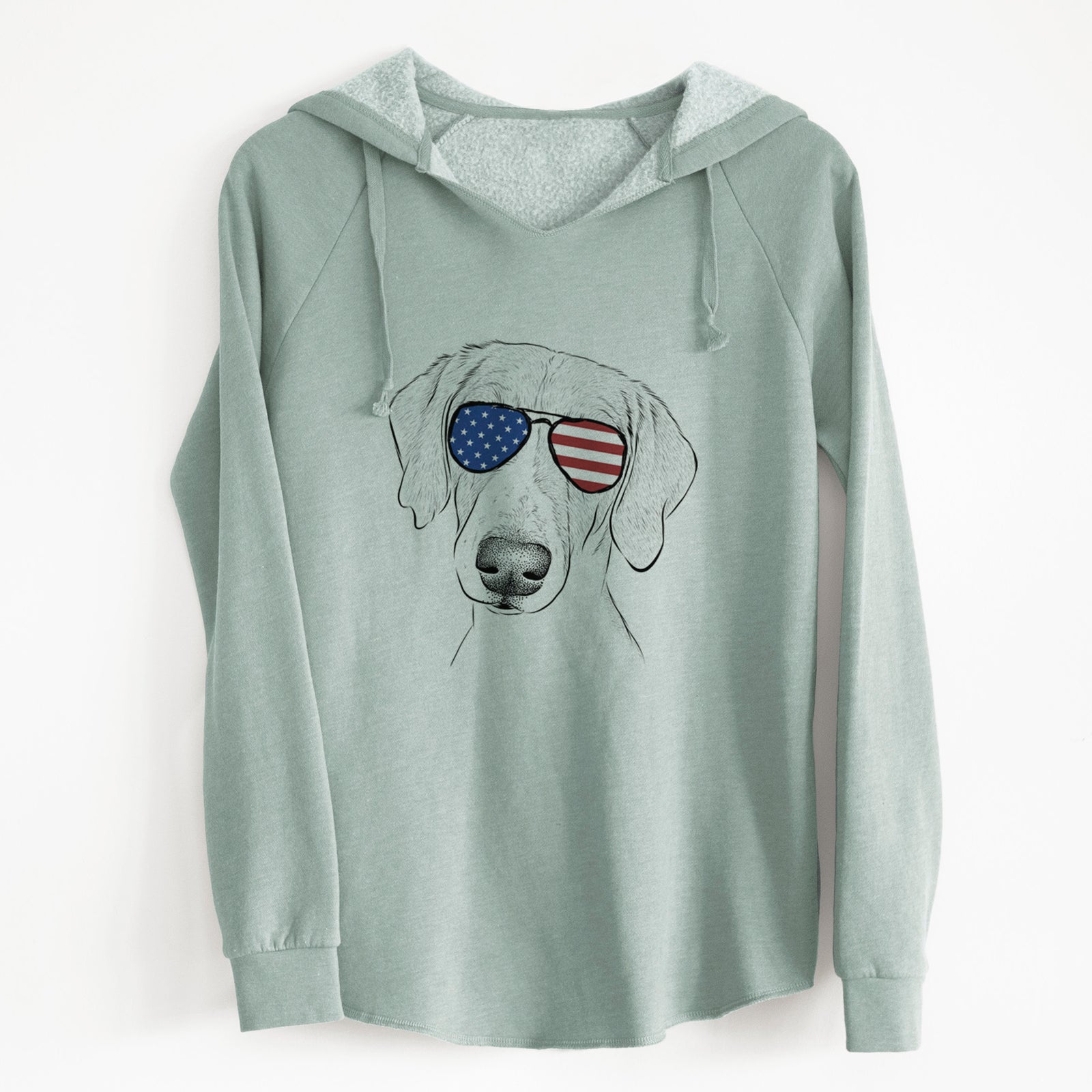 USA Stanley the Foxhound - Cali Wave Hooded Sweatshirt