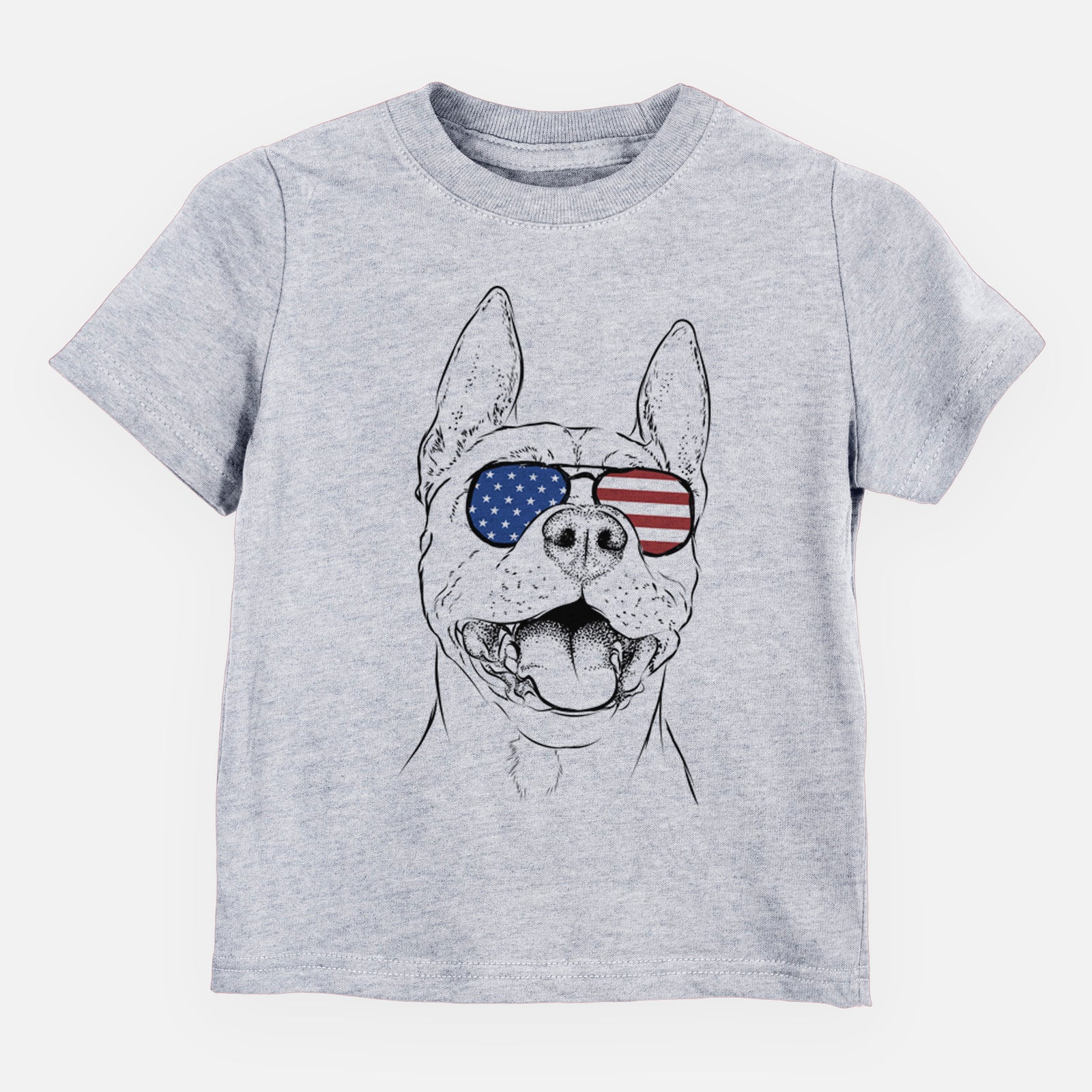 USA Wally the Pitbull - Kids/Youth/Toddler Shirt