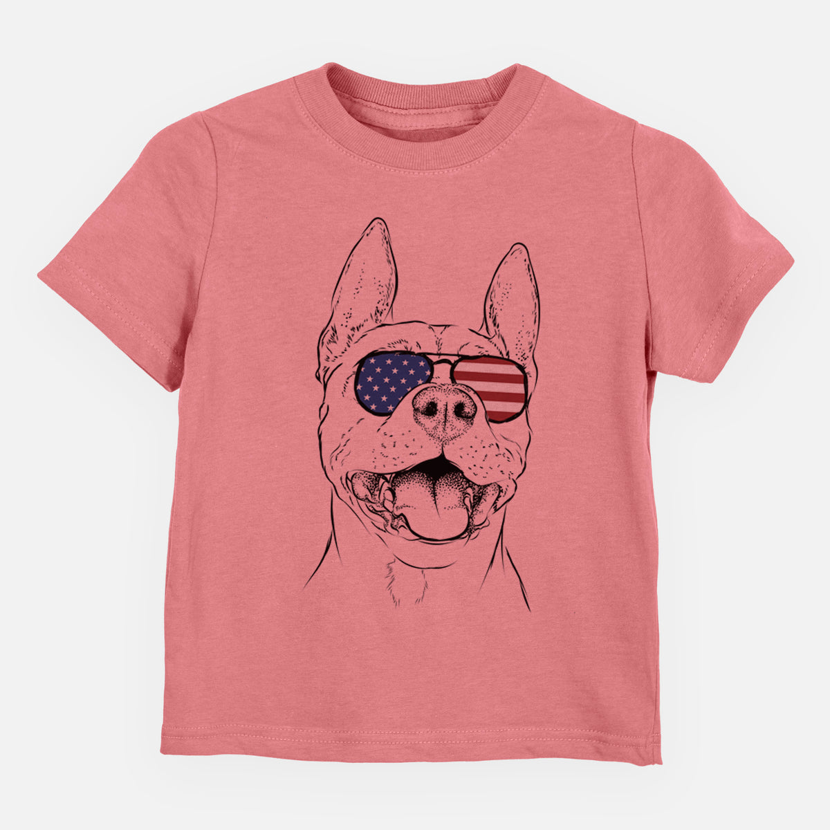 USA Wally the Pitbull - Kids/Youth/Toddler Shirt
