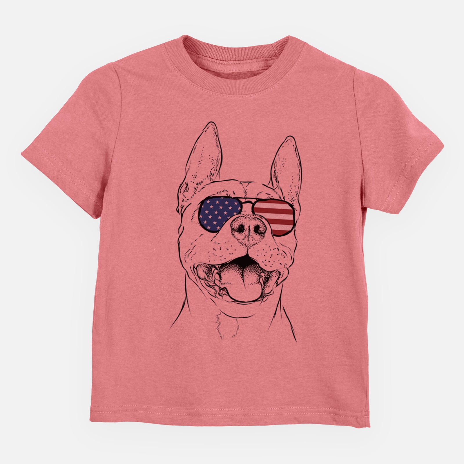 USA Wally the Pitbull - Kids/Youth/Toddler Shirt