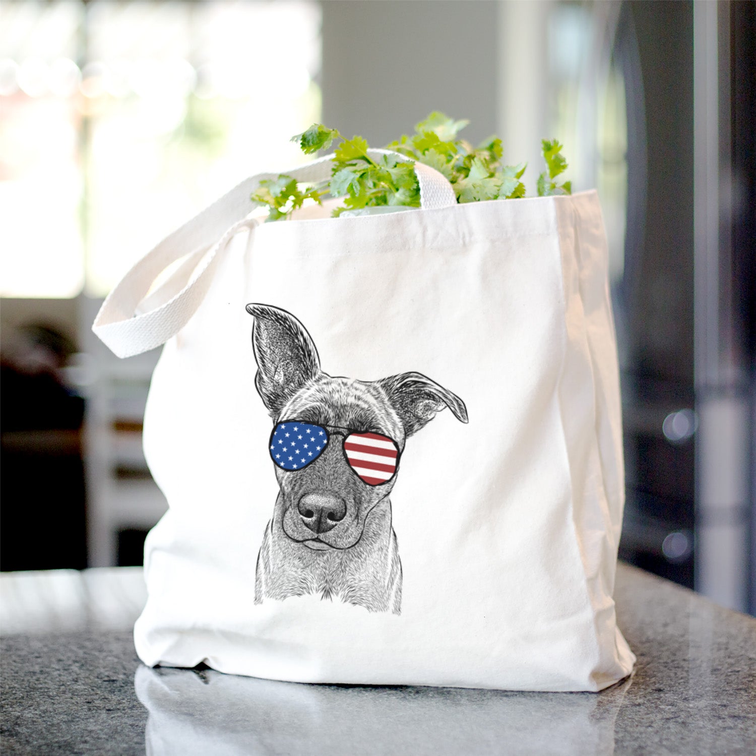 Zoey the Mixed Breed - Tote Bag