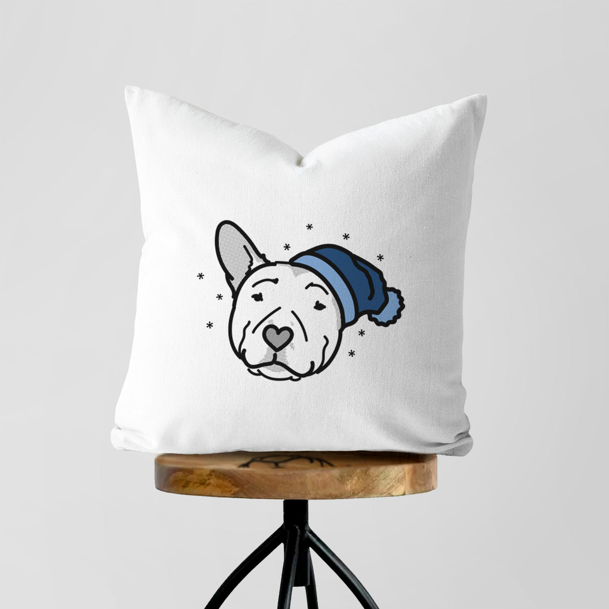 Love Always Pitbull - Archer -  Throw Pillow Cover