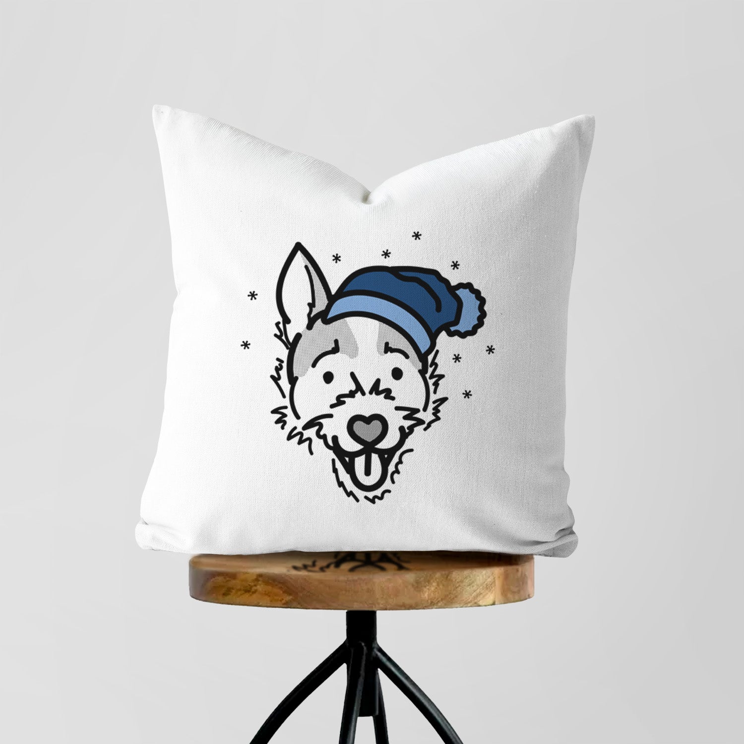 Love Always Jack Russell Terrier - Baxter -  Throw Pillow Cover
