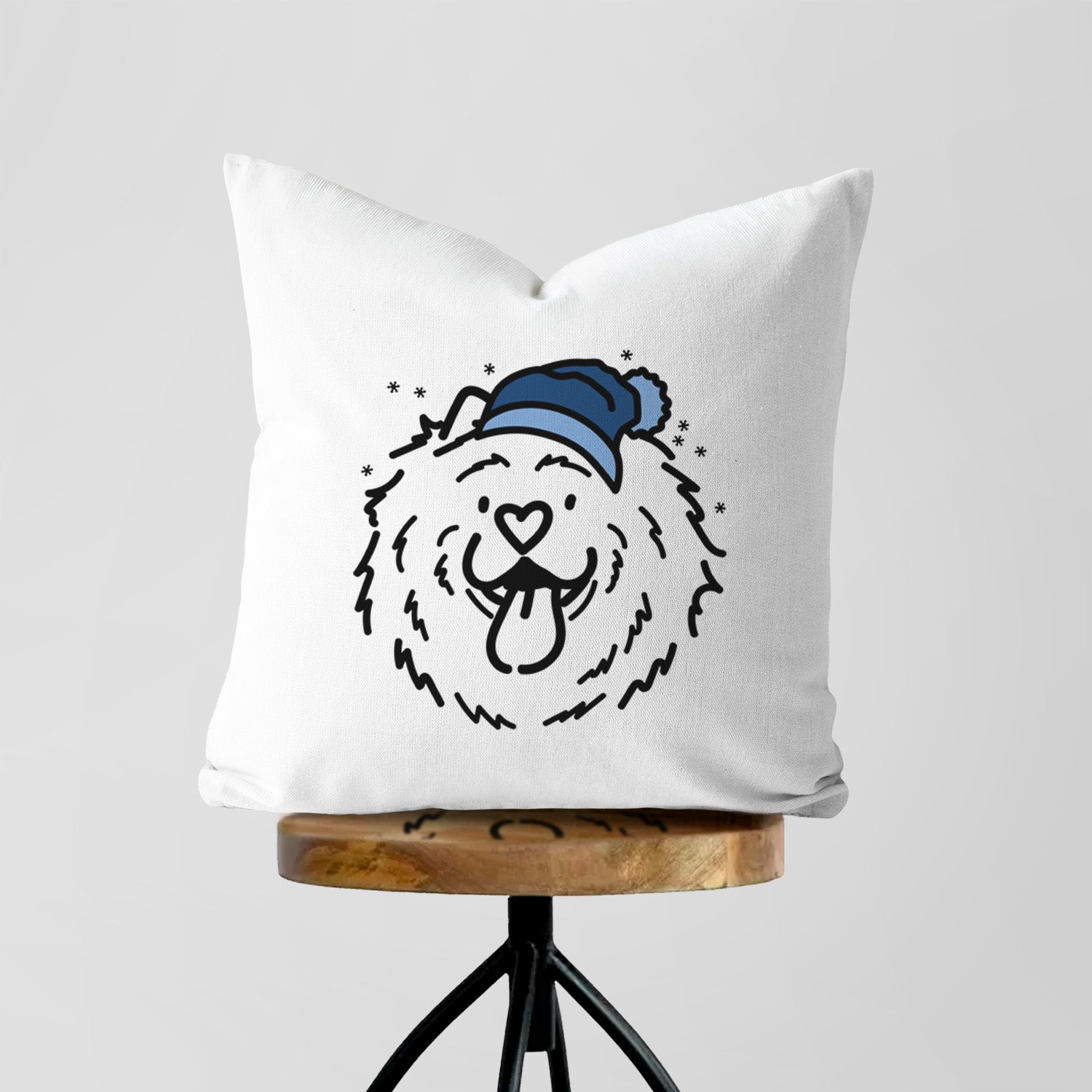 Love Always Chow Chow - Bear -  Throw Pillow Cover