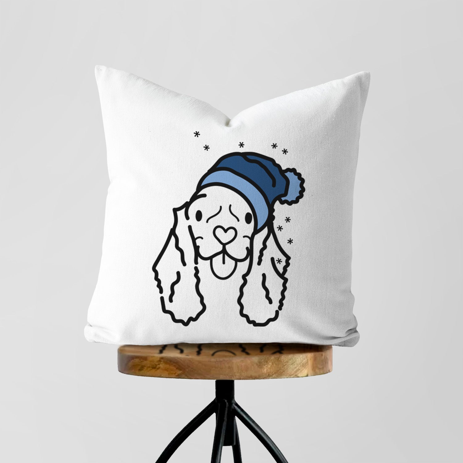 Love Always American Cocker Spaniel - Bella -  Throw Pillow Cover