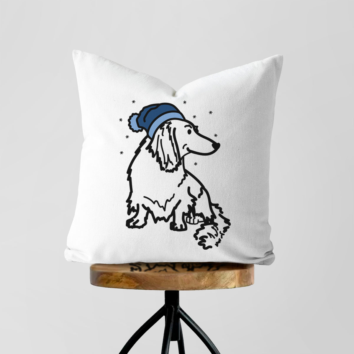 Love Always Dachshund - Bella -  Throw Pillow Cover