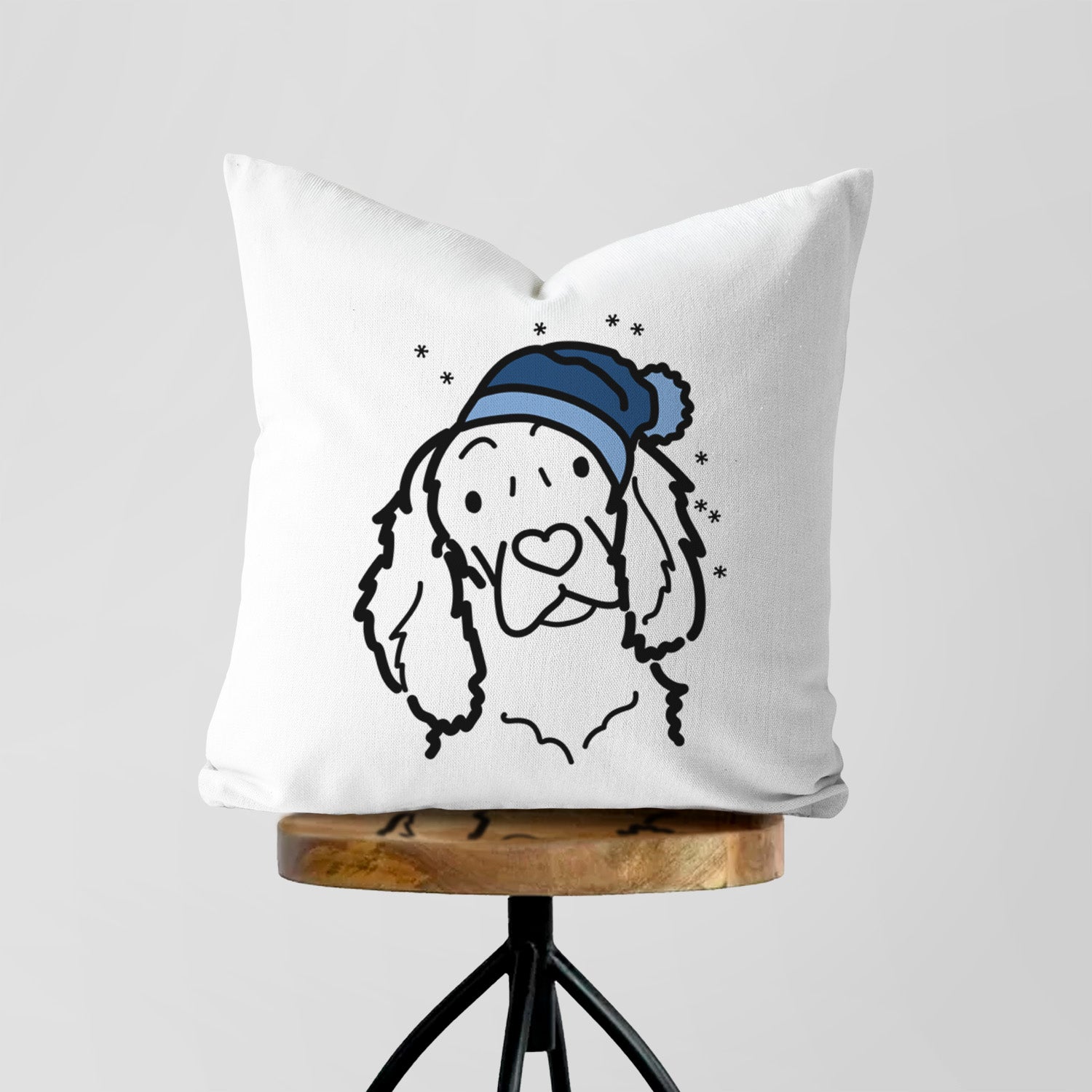 Love Always Boykin Spaniel - Throw Pillow Cover