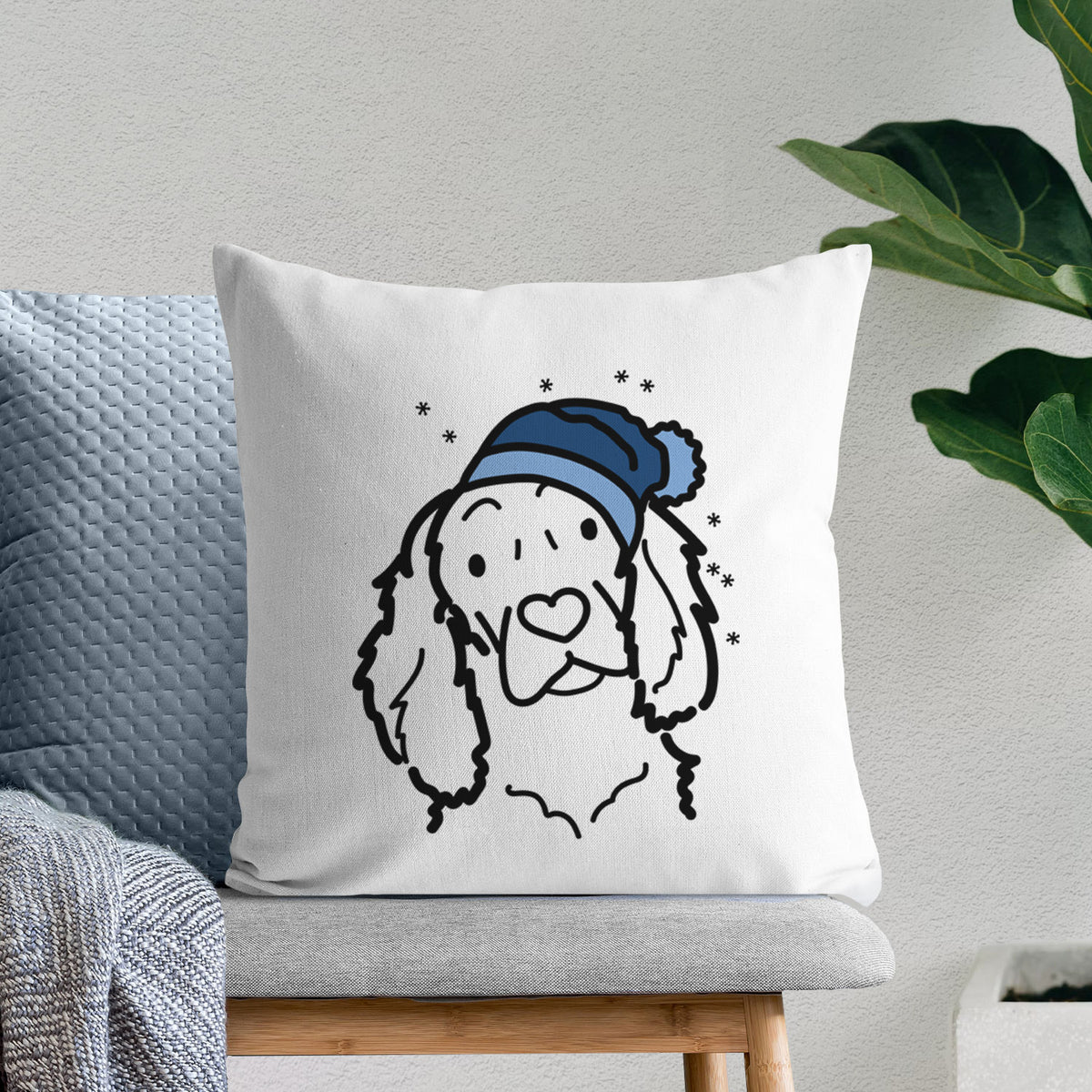 Love Always Boykin Spaniel - Throw Pillow Cover