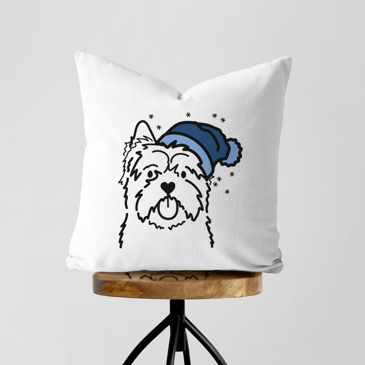 Love Always Cairn Terrier - Throw Pillow Cover