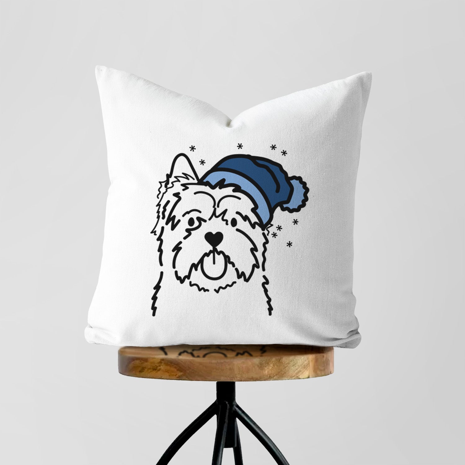 Love Always Cairn Terrier - Throw Pillow Cover