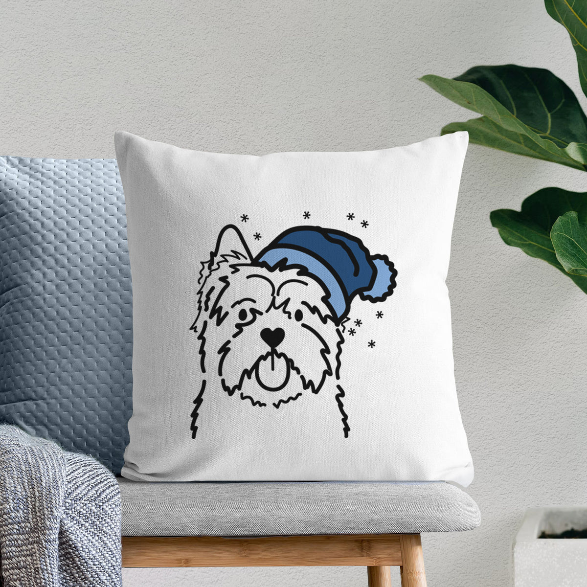 Love Always Cairn Terrier - Throw Pillow Cover
