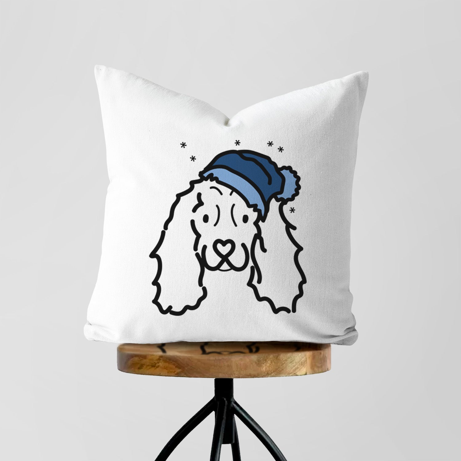 Love Always American Cocker Spaniel - Throw Pillow Cover