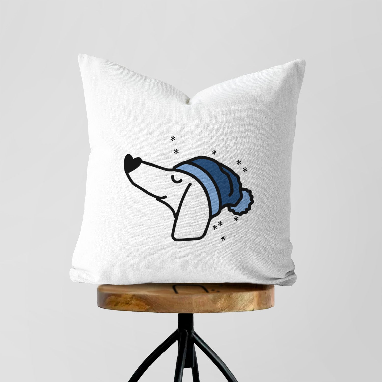 Love Always Dachshund - Throw Pillow Cover