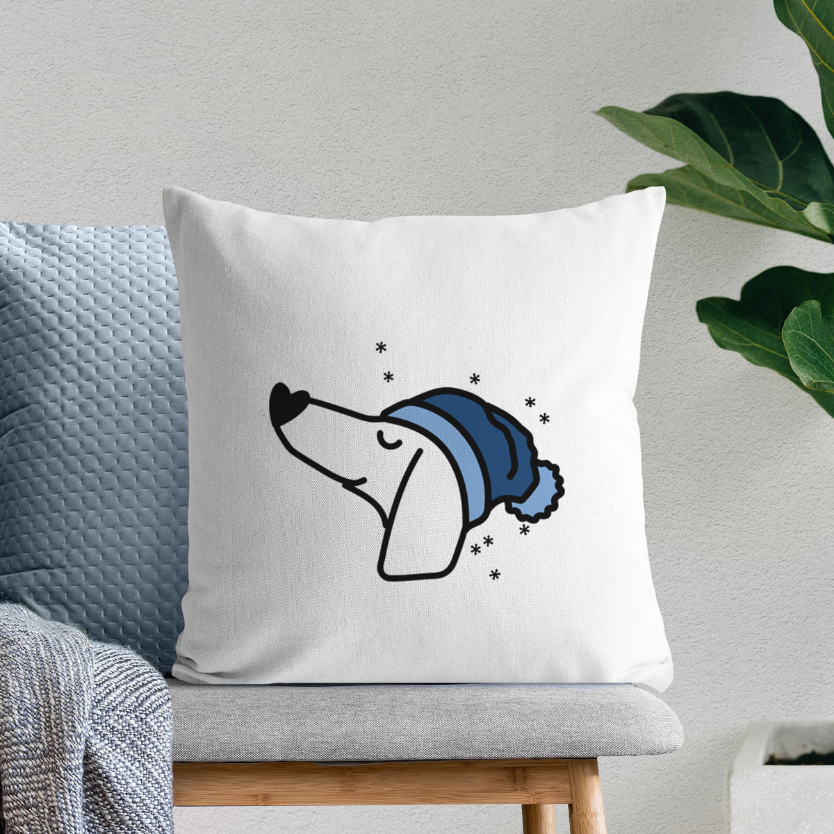 Love Always Dachshund - Throw Pillow Cover