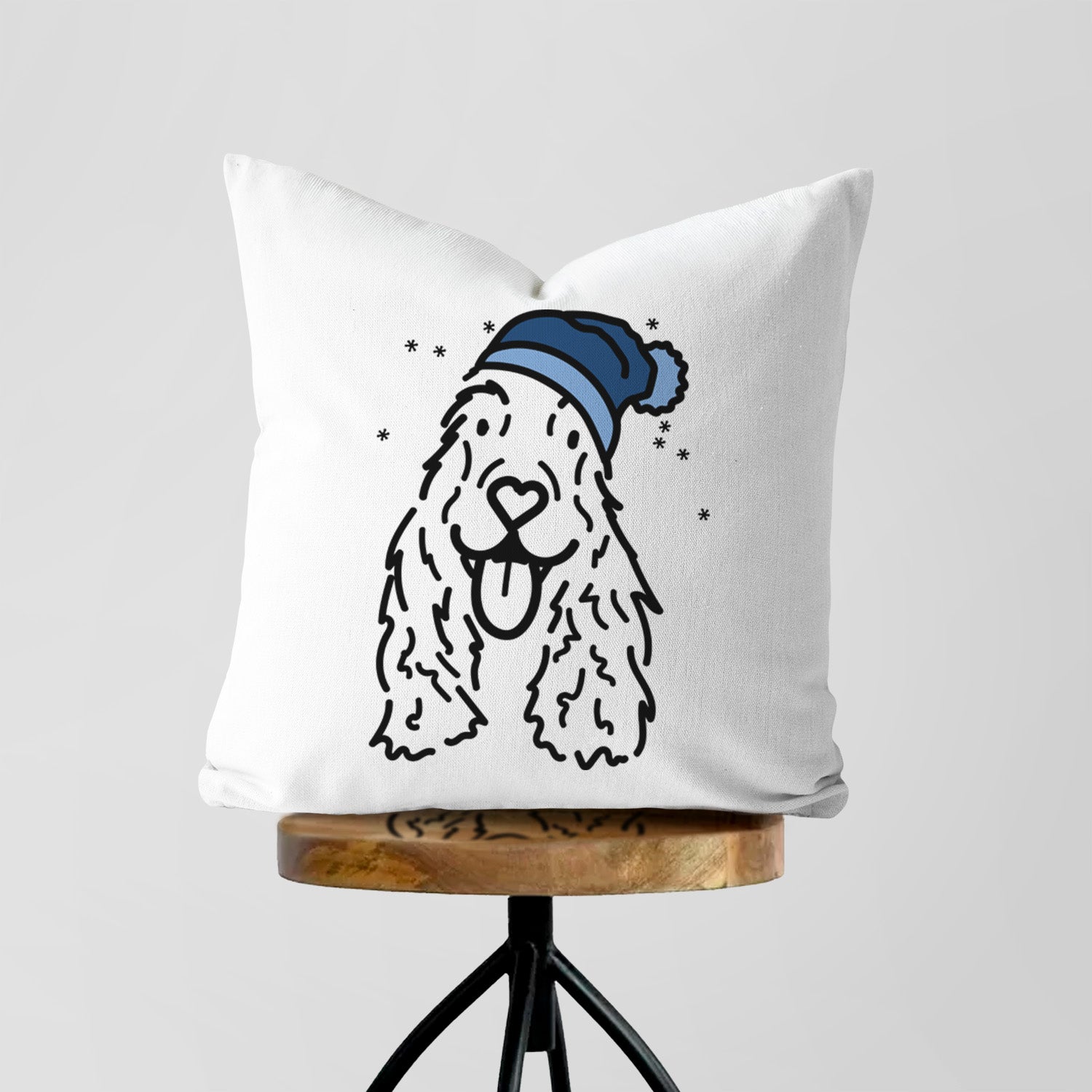 Love Always English Cocker Spaniel - Dolly -  Throw Pillow Cover
