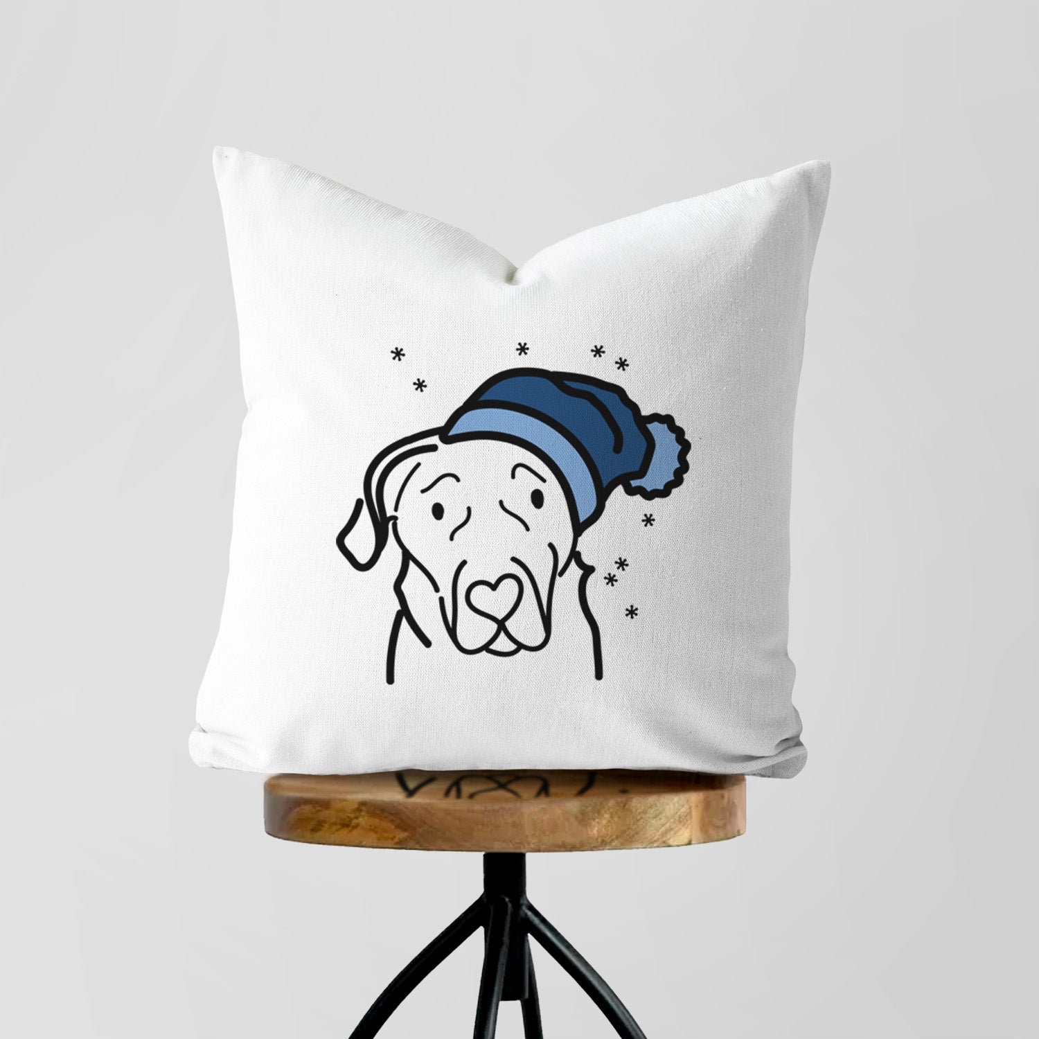 Love Always English Labrador - Throw Pillow Cover