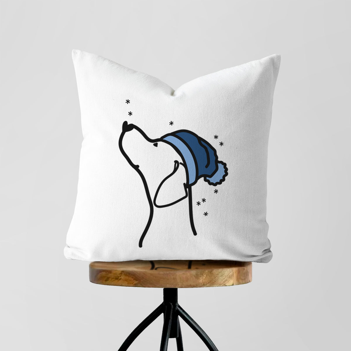 Love Always English Pointer Profile - Throw Pillow Cover