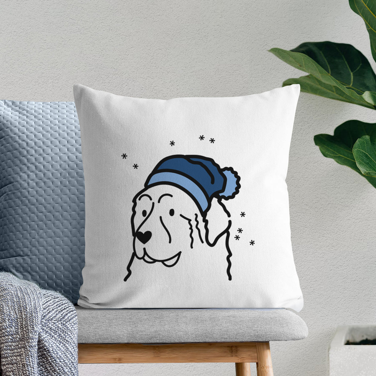 Love Always Great Pyrenees - Throw Pillow Cover
