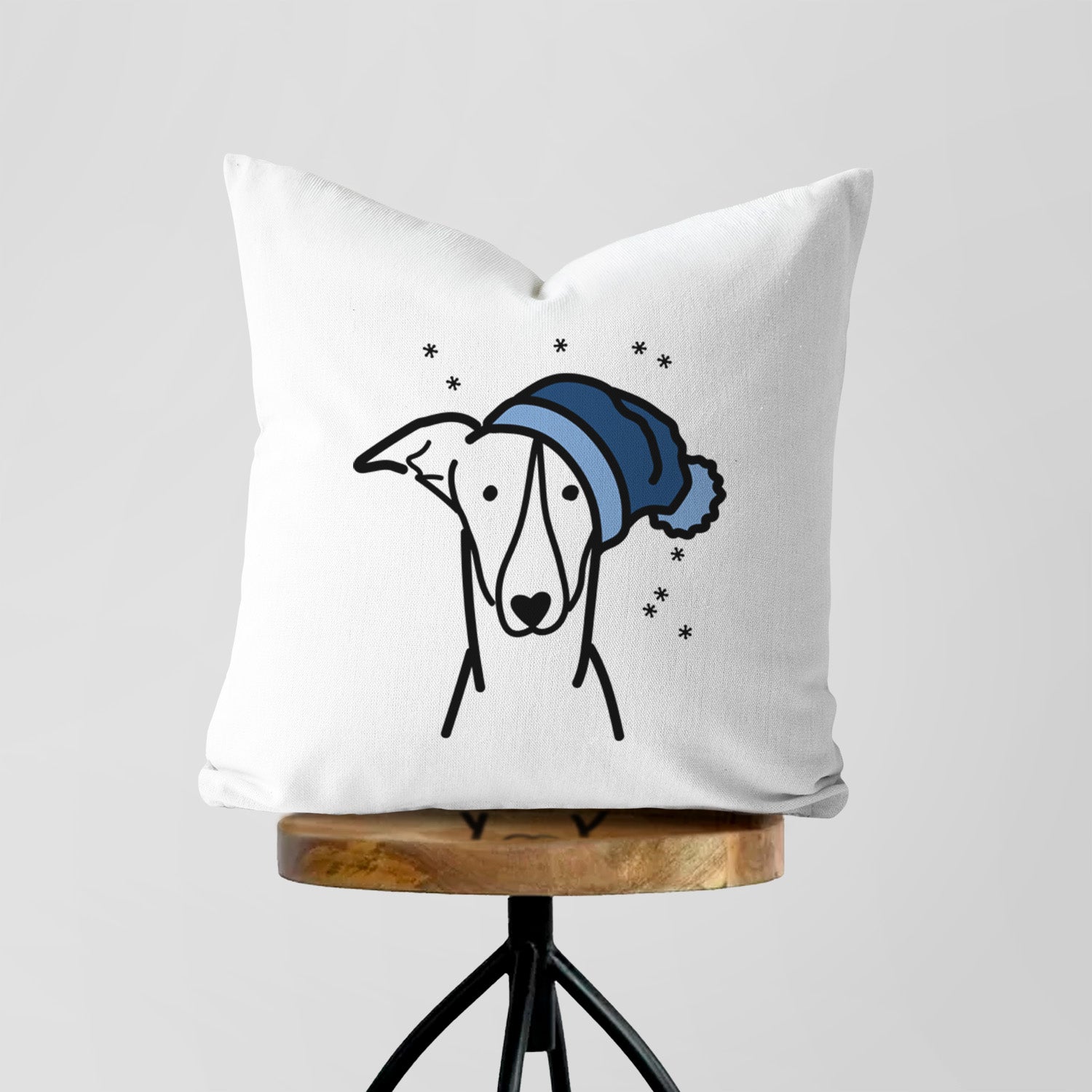 Love Always Greyhound - Throw Pillow Cover