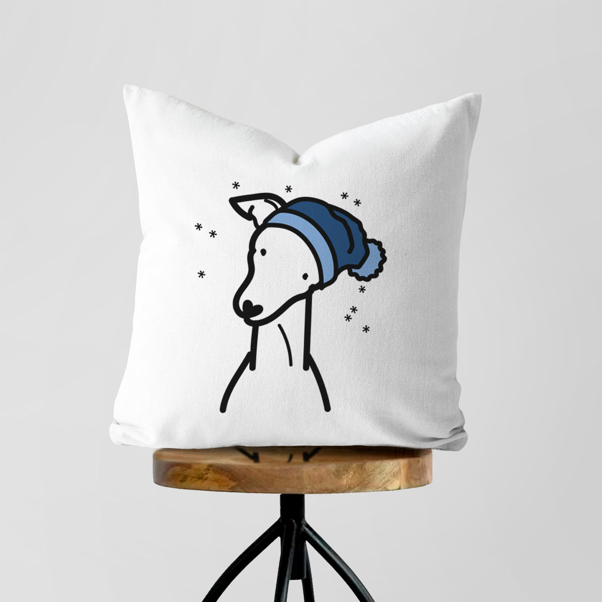 Love Always Italian Greyhound - Throw Pillow Cover