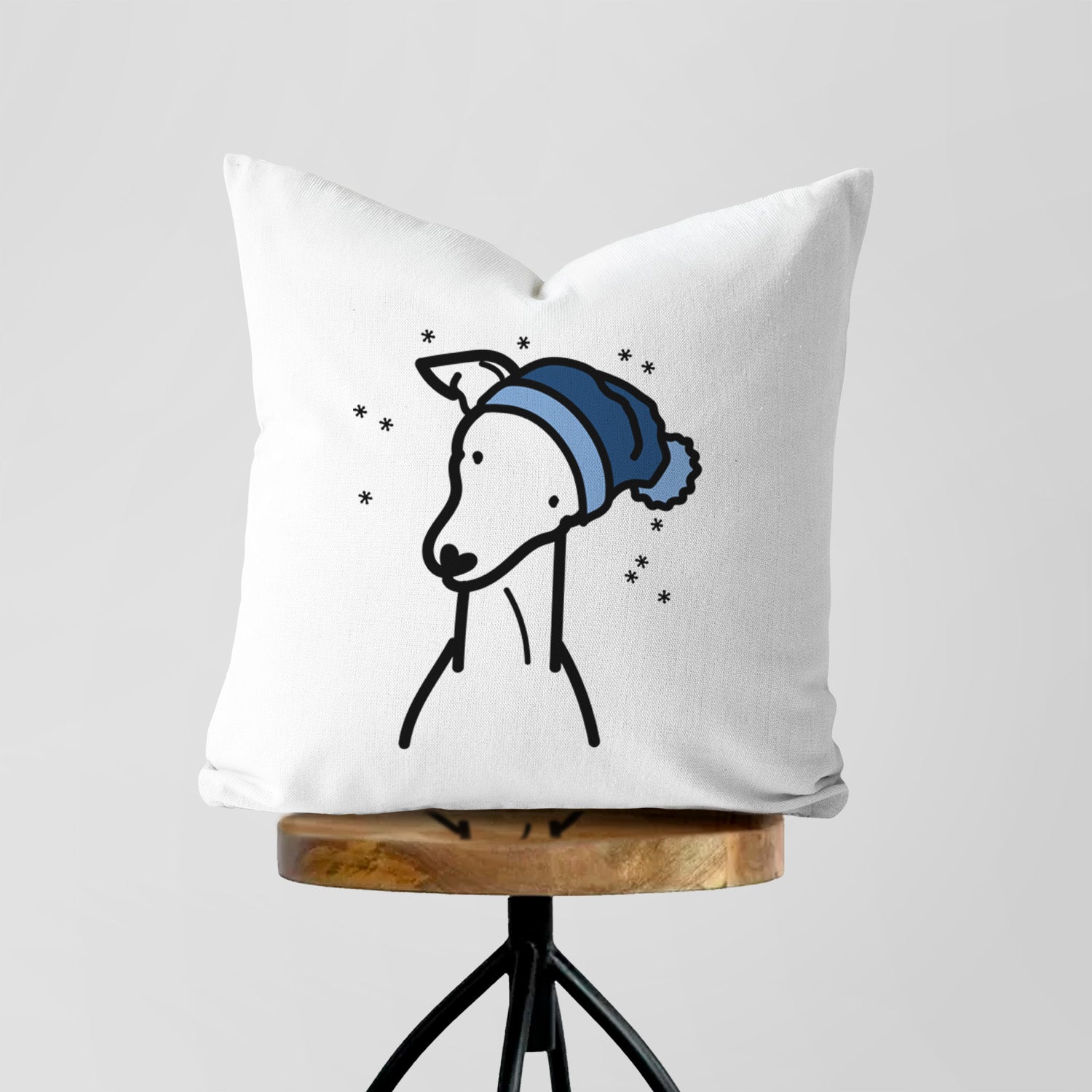 Love Always Italian Greyhound - Throw Pillow Cover