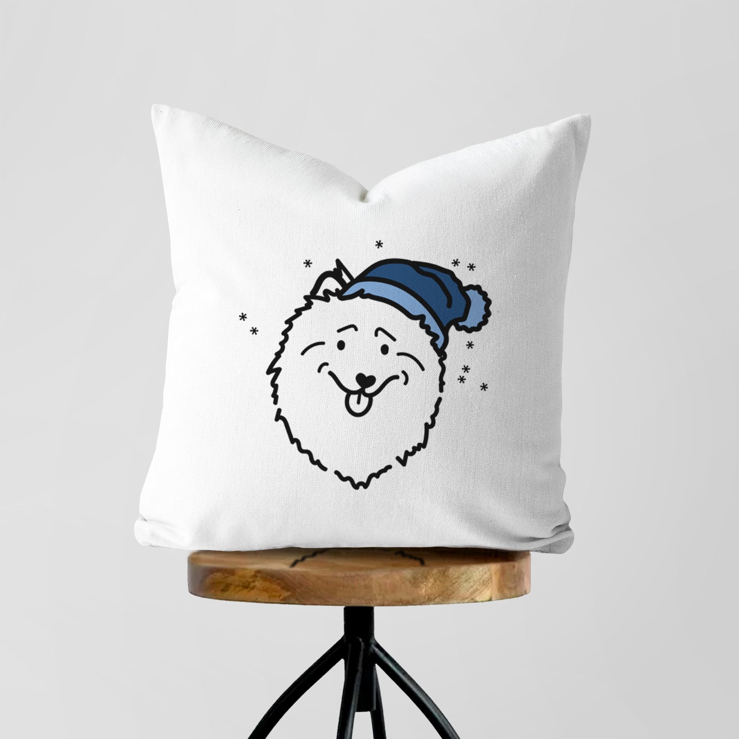 Love Always Keeshond - Throw Pillow Cover