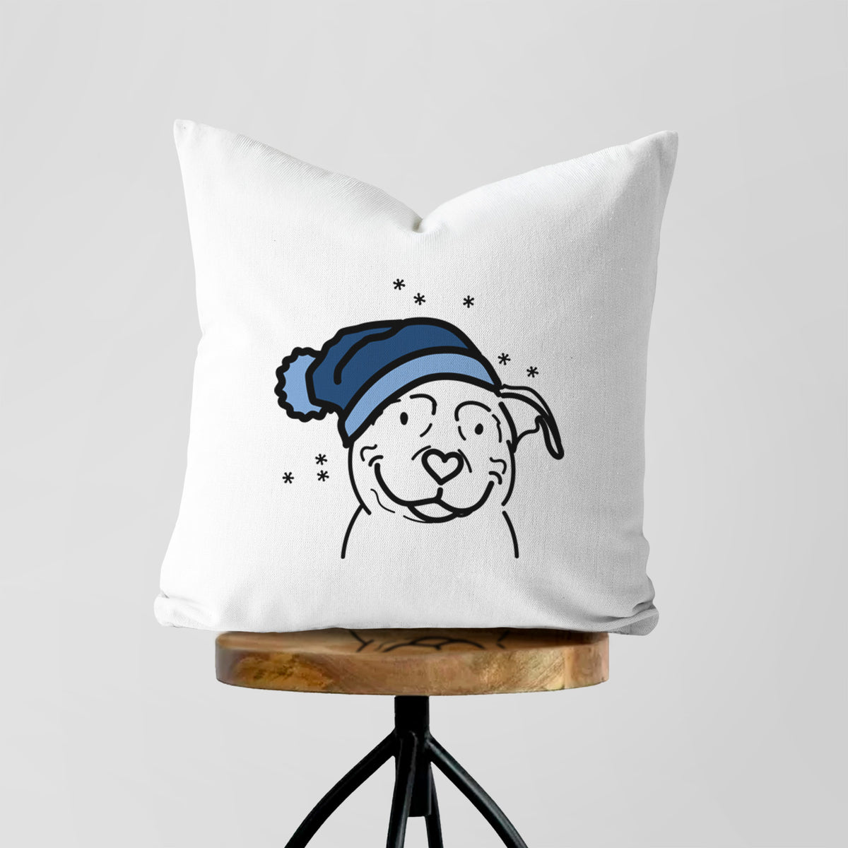 Love Always American Pitbull Terrier - Lady -  Throw Pillow Cover