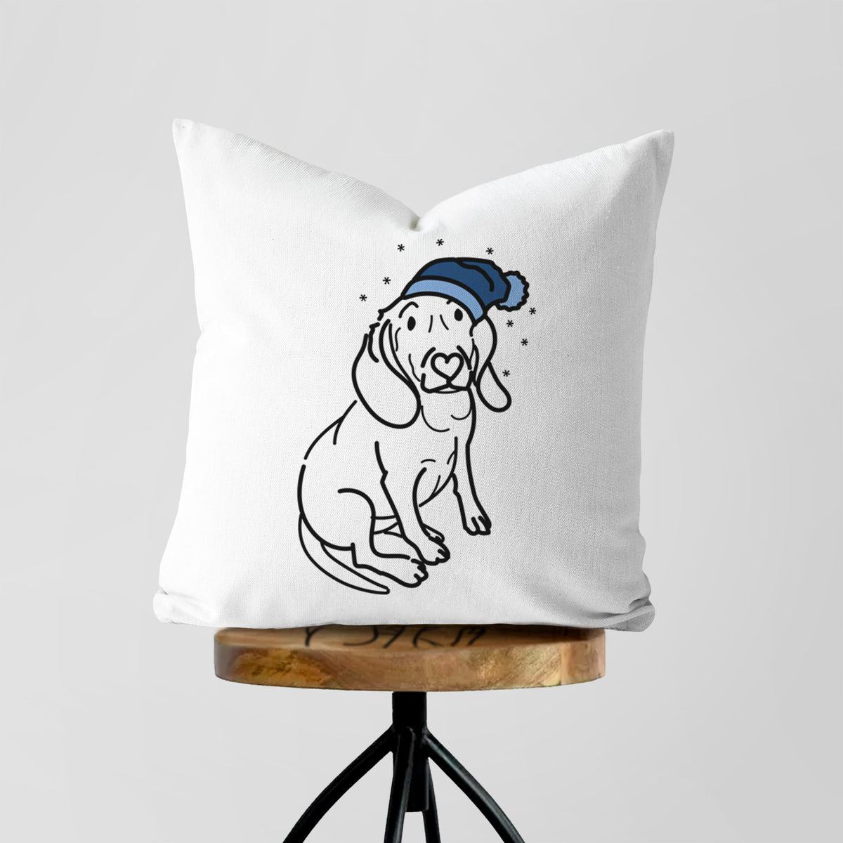 Love Always Beagle - Lilly -  Throw Pillow Cover