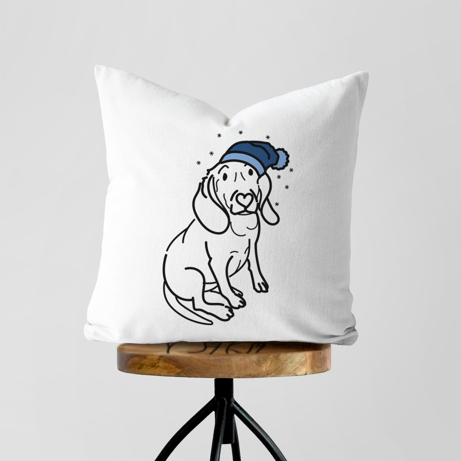 Love Always Beagle - Lilly -  Throw Pillow Cover