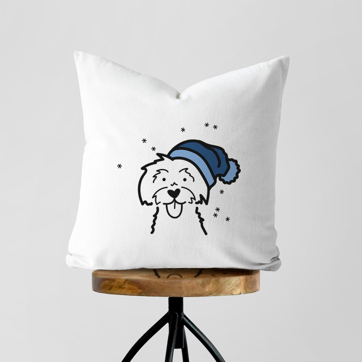 Love Always Maltese - Throw Pillow Cover