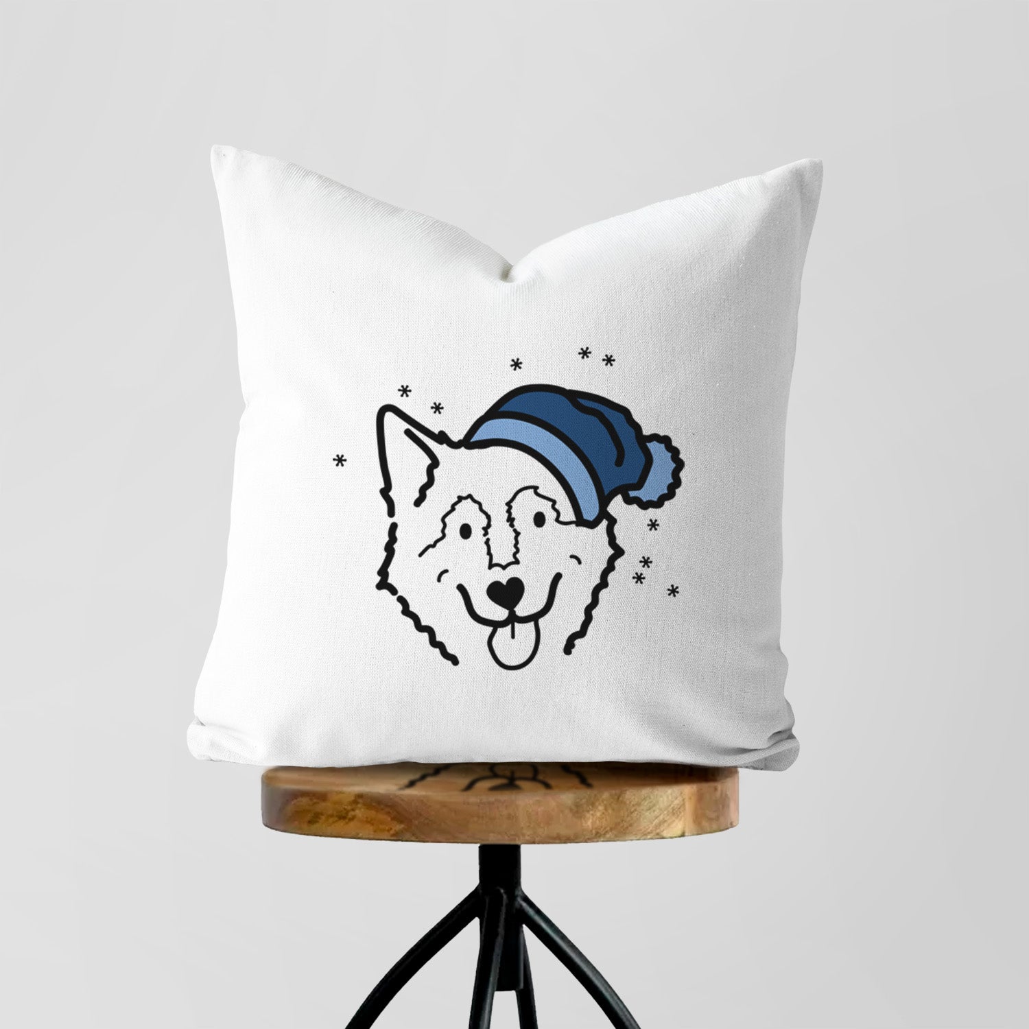 Love Always Alaskan Malamute - Max -  Throw Pillow Cover