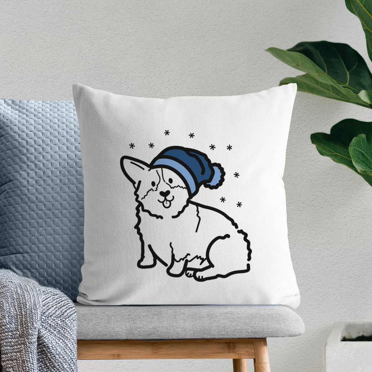 Love Always Pembroke Welsh Corgi - Millie -  Throw Pillow Cover