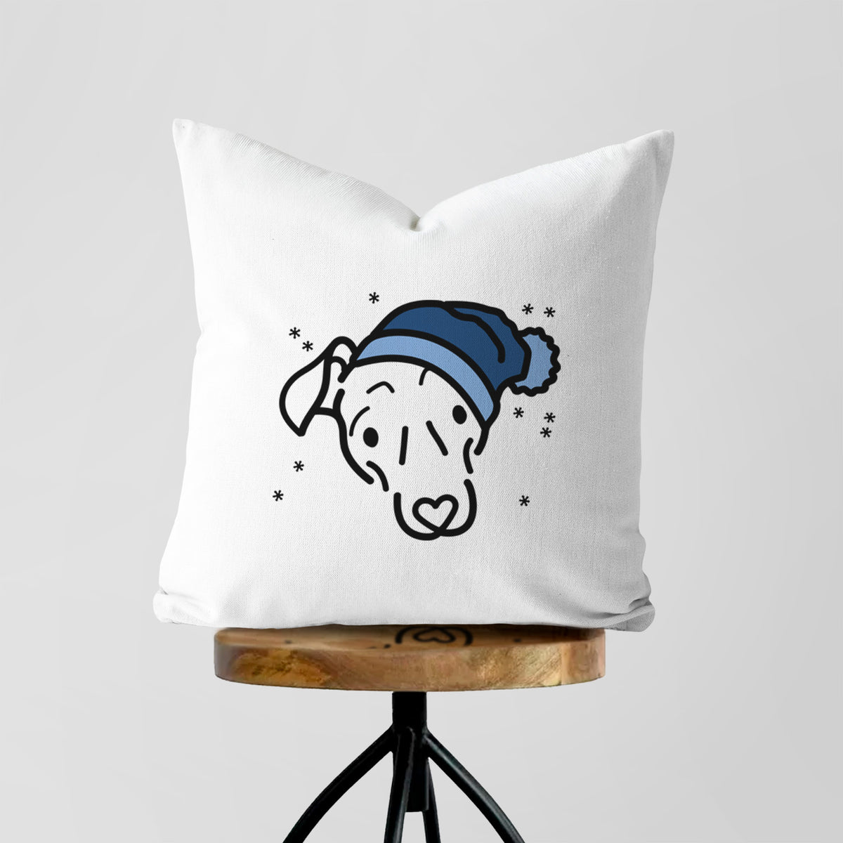 Love Always Mixed Breed - Millie -  Throw Pillow Cover