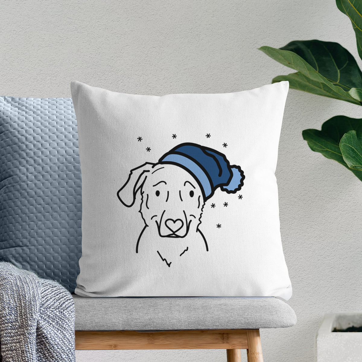 Love Always Golden Retriever Mix - Mitzi -  Throw Pillow Cover