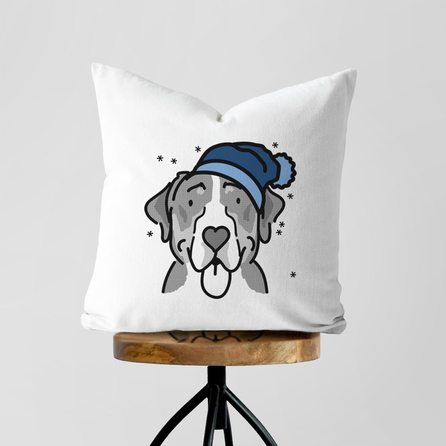 Love Always Greater Swiss Mountain Dog - Moose -  Throw Pillow Cover