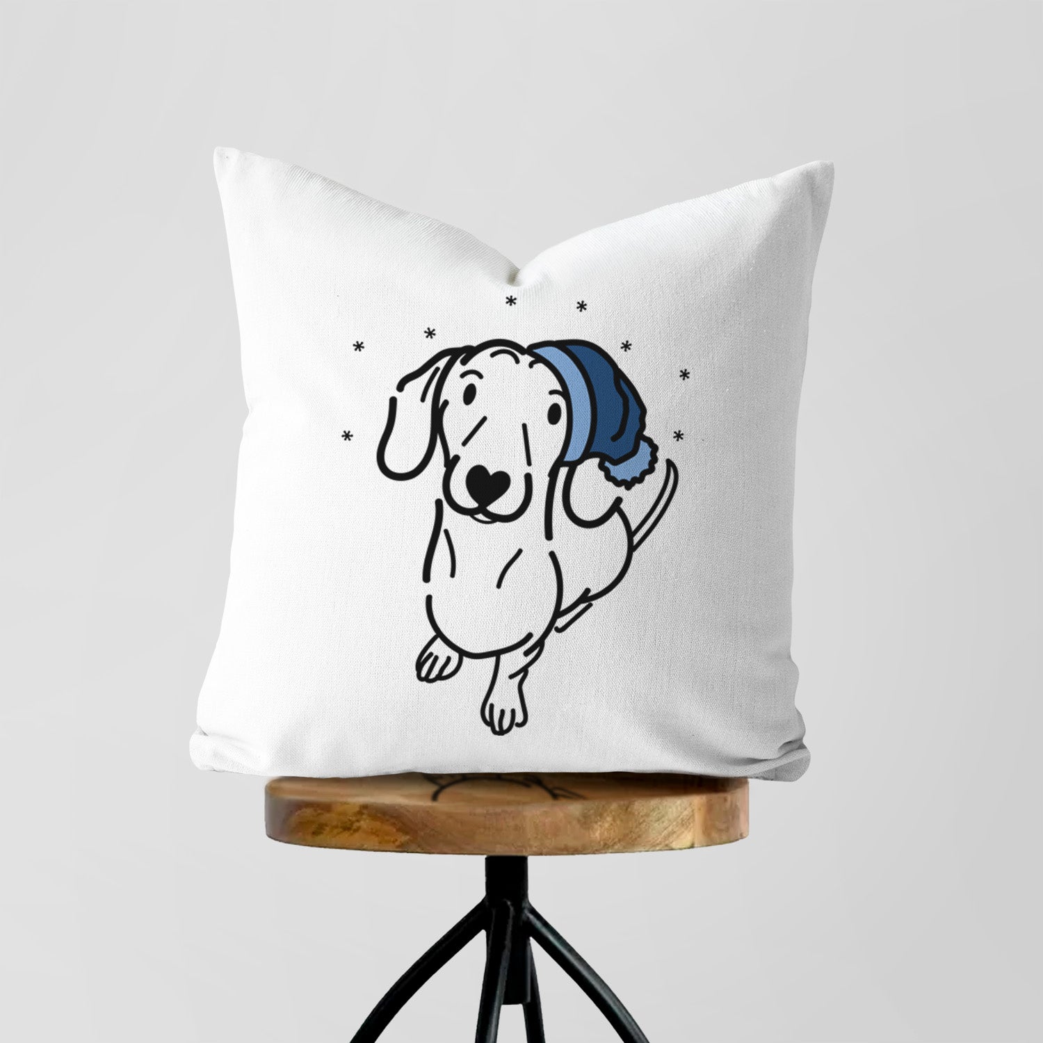 Love Always Dachshund - Moxie -  Throw Pillow Cover