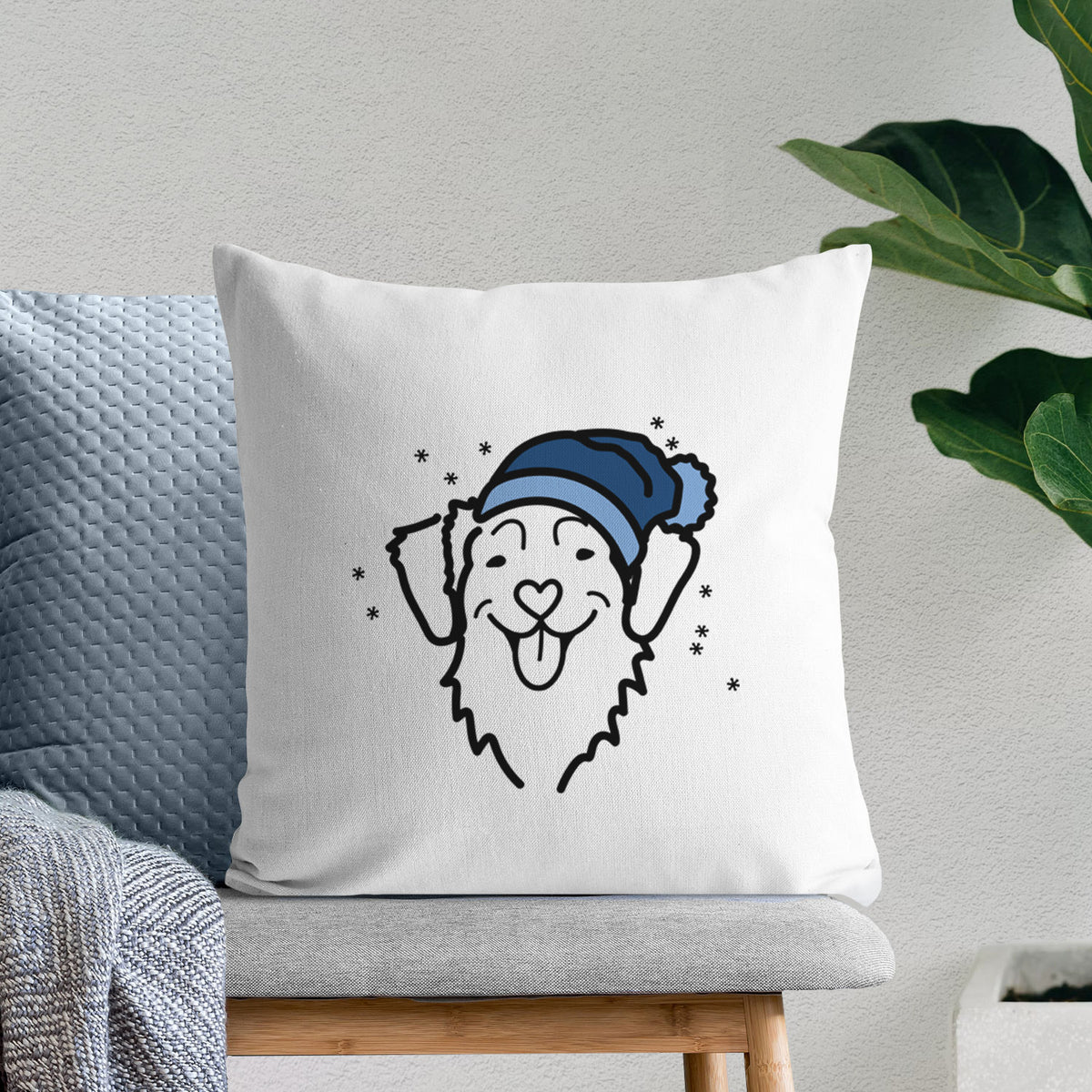 Love Always Nova Scotia Duck Tolling Retriever - Throw Pillow Cover