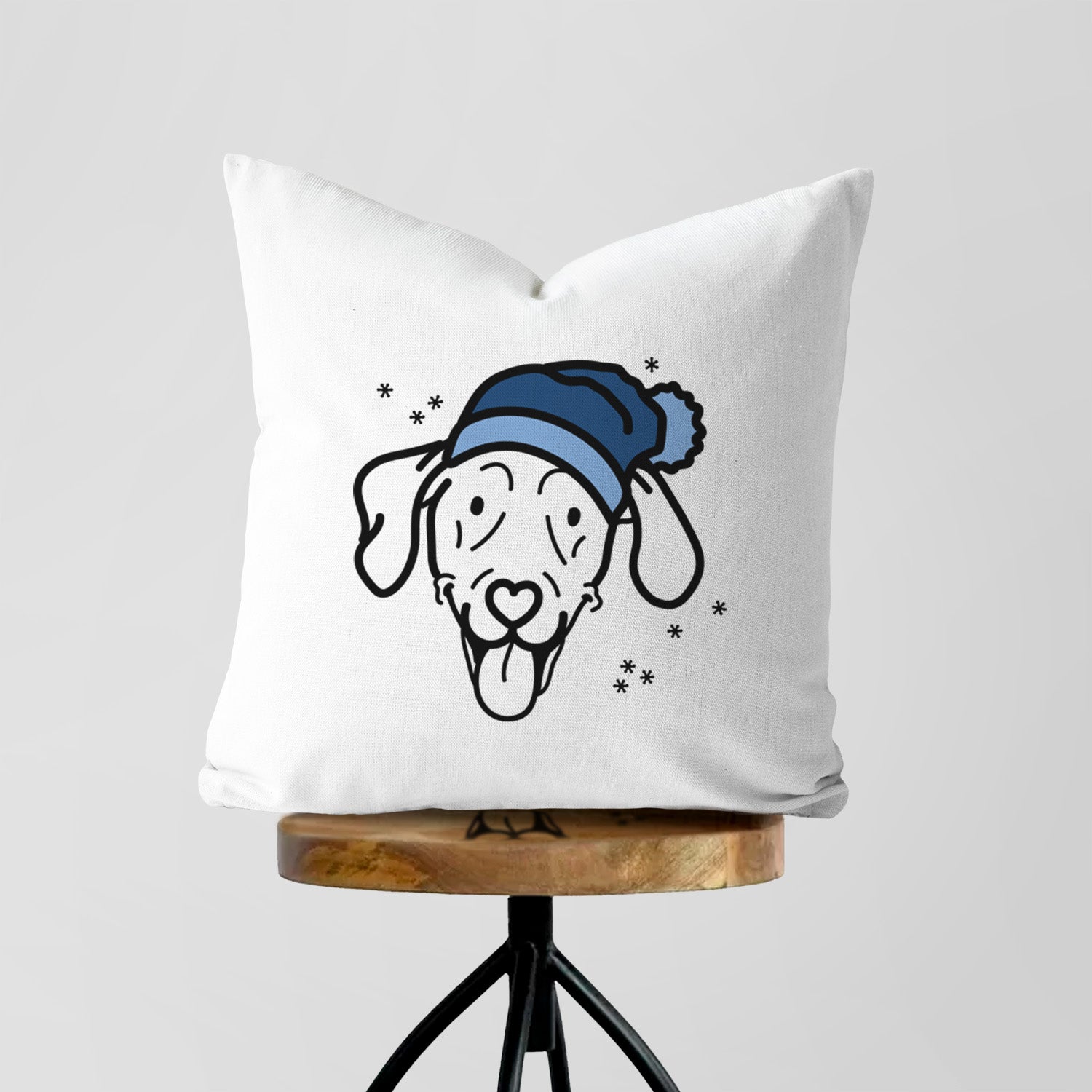 Love Always Weimaraner - Paco Lobo -  Throw Pillow Cover