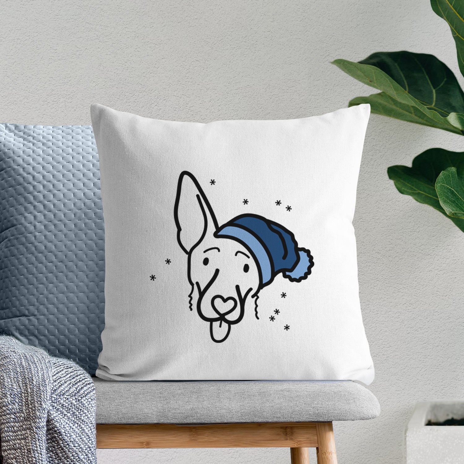 Love Always Shepherd Mix - Rosie -  Throw Pillow Cover