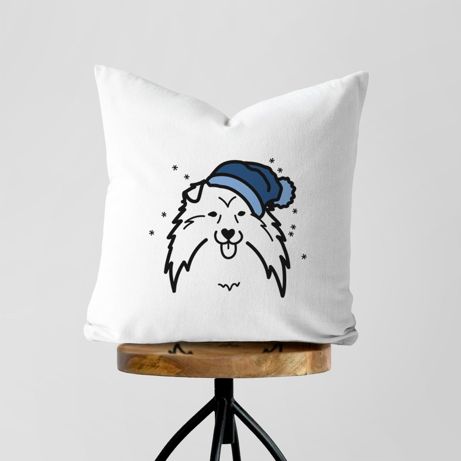 Love Always Shetland Sheepdog - Throw Pillow Cover