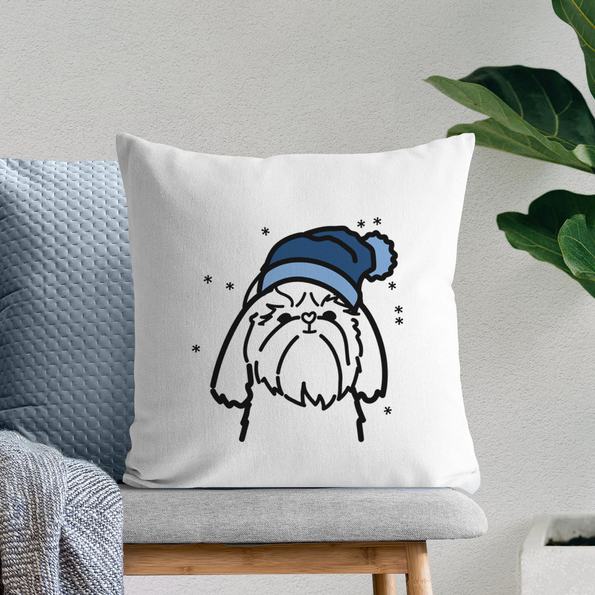 Love Always Shih Tzu - Throw Pillow Cover