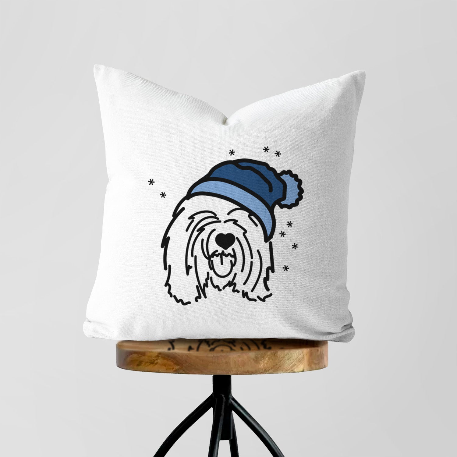Love Always Tibetan Mastiff - Stan -  Throw Pillow Cover