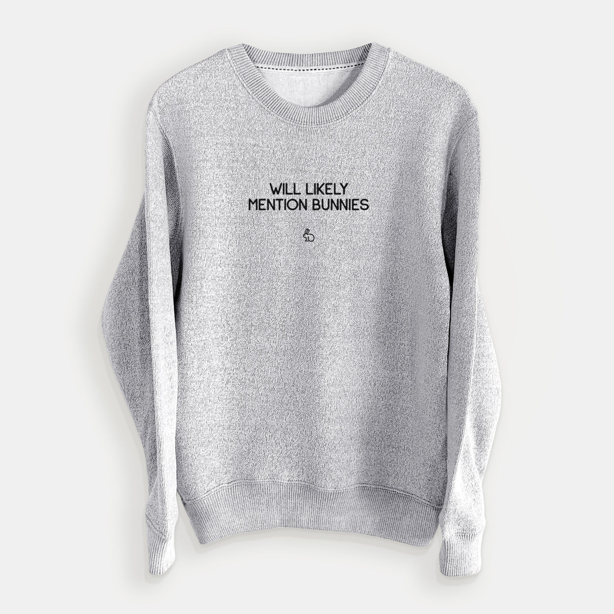 Will Likely Mention Bunnies - Knit Sweatshirt