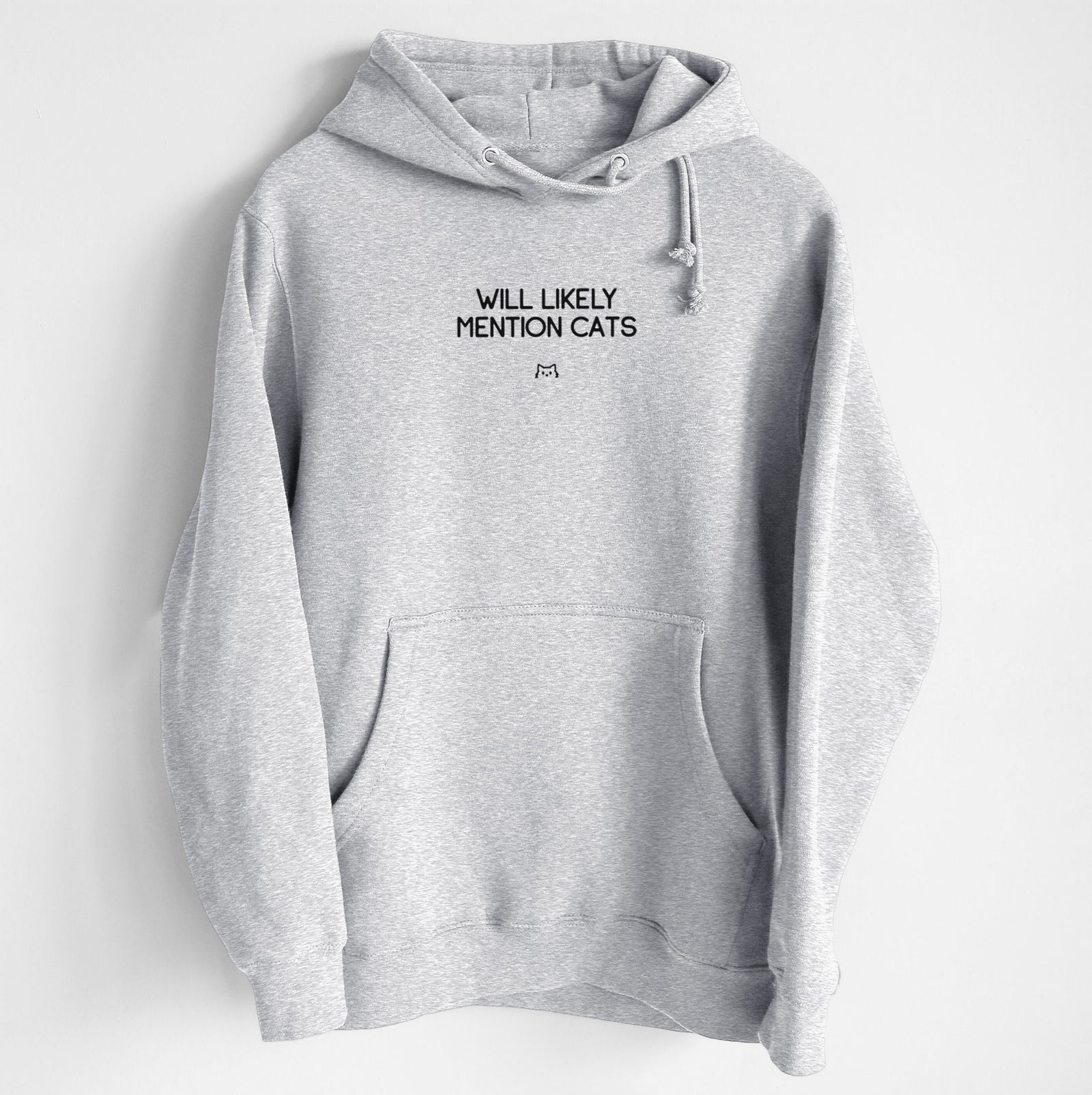 Will Likely Mention Cats - Heavyweight Fleece Hoodie